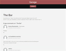 Tablet Screenshot of garage.gr